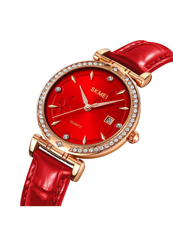 2169RGRD Rose Gold-Red кварцевый классический Skmei (326599518)
