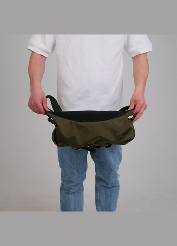 Вмістка нагрудна чоловіча бананка / сумка через плече хакі колір ToBeYou халк (293247149)