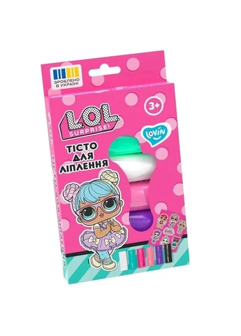 Набор для лепки из теста L.O.L. Surprise! LOL41245 в стиках 6 цветов Lovin (380972443)