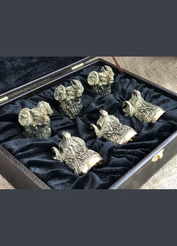 Набор бронзовых чарок Баран 6 шт 48440029 NB Art (346531224)