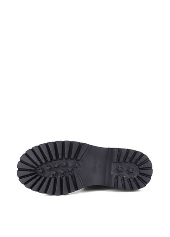 Осенние женские ботинки hn551f-366-n560 черный нубук MIRATON