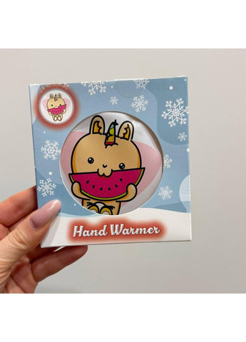 Грілка для рук Зайчик з кавуном Hand Warmer No Brand (367182412)