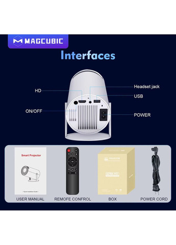 Проектор Magcubic HY300 Pro Topvision (361858471)