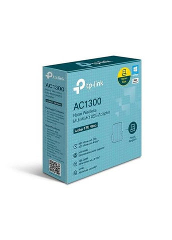 Адаптер WiFi USB 2.0 - Archer T3U NANO Ac1300 TP-Link (293345553)