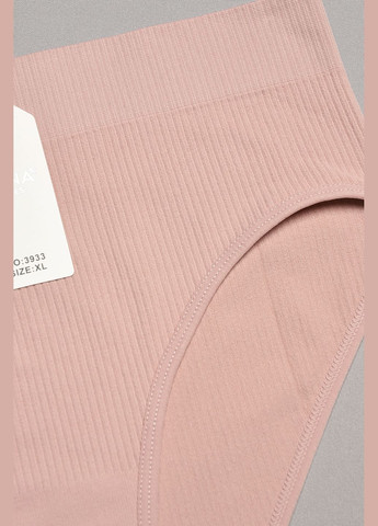 Труси жіночі напівбатальні рожевого кольору Let's Shop (314961389)