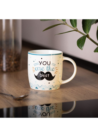 Чашка керамічна з написами 450 (мл) You are the best No Brand (369472884)