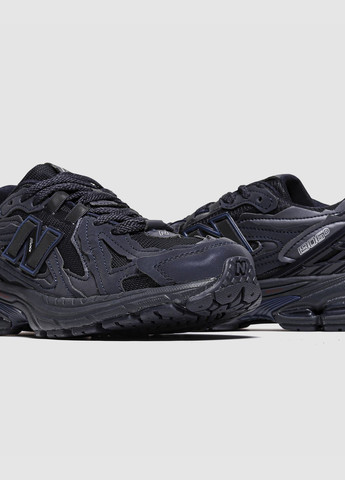 Синій Осінні кросівки new balance black blue reflective No Brand 1906D