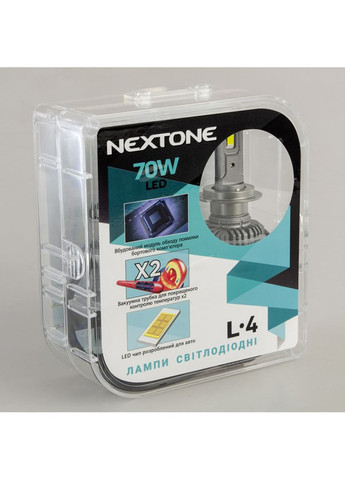 LED лампа LED L4 H11 6000K Nextone (374130904)