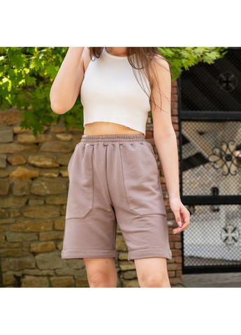 Шорты женские Бермуды Черные, Размер одежды L, Цвет Черный Badger (354697647)