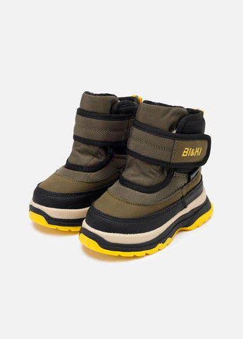 Зимние термосапоги для мальчика цвет хаки cb-00260325 No Brand