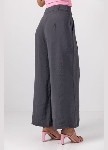 Штаны-кюлоты с высокой талией - черный Lurex (324392770)