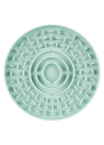 Миска Junior для повільного годування цуценят, блакитна, пластик, d 15 см Trixie (324625188)