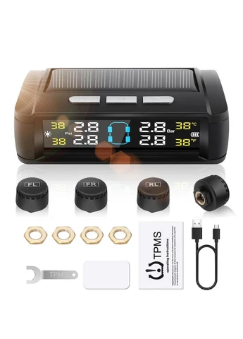 Система контролю тиску в шинах TPMS SOLAR + 4 зовнішні датчики Digital (388092128)