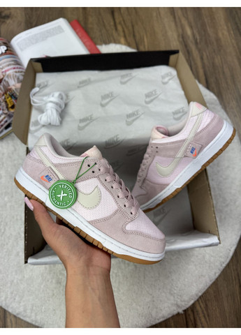 КРОССОВКИ ЖЕНСКИЕ NIKE SB DUNK TEDDY BEAR PINK НАЙК СБ ДАНК No Brand розовые демисезоны (367174389)