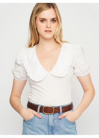 Бесцветная блуза весенне-летняя Stradivarius