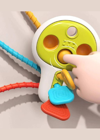 Логическая игрушка RT 1507 текстурная погремушка прорезыватель Ключик Bambi (328262670)