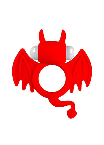 Червоне ерекційне кільце з вібростимуляцією Batman No Brand (288538858)