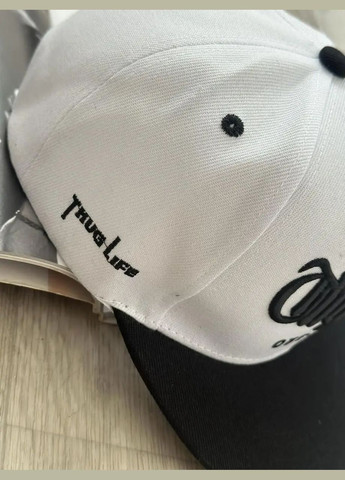 Кепка снепбек (Snapback) Thug Life Білий з чорним 56-61р No Brand (316636741)