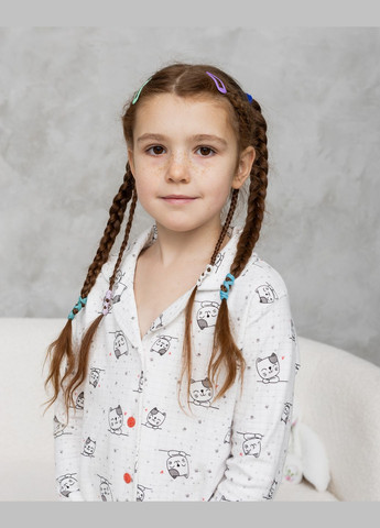 Белая пижама на девочку Nicoletta