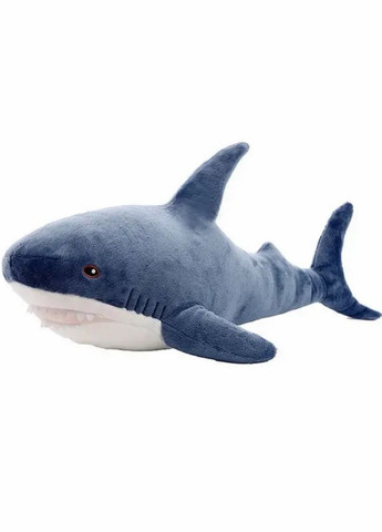 М'яка іграшка для обіймань Акула 60 см сірий (2030007399) No Brand (336890140)