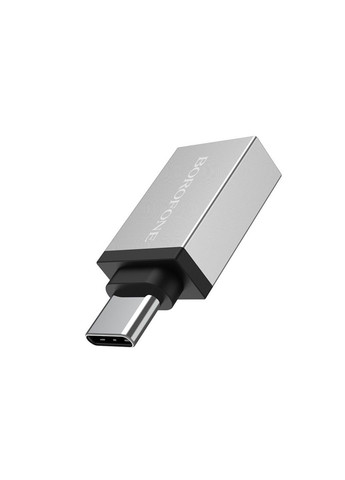 Адаптер BV3 Adapter USB-A to USB-C Aka Type-C converter, OTG support, USB 3.0 Borofone (371644453)
