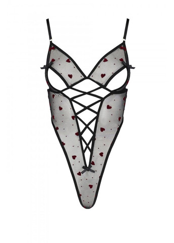 Еротичний боді з малюнком LOVELIA BODY black L / XL Passion (297394169)