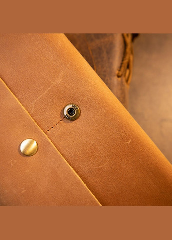 Жіночий гаманець з натуральної шкіри у ретро стилі 14295 з монетницею Рудий Vintage (306882058)