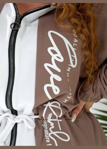 Женский прогулочный костюм графитового цвета New Trend (322815084)