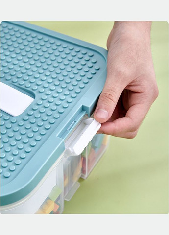 Ящик-органайзер для зберігання деталей конструктора LEGO No Brand (300076213)