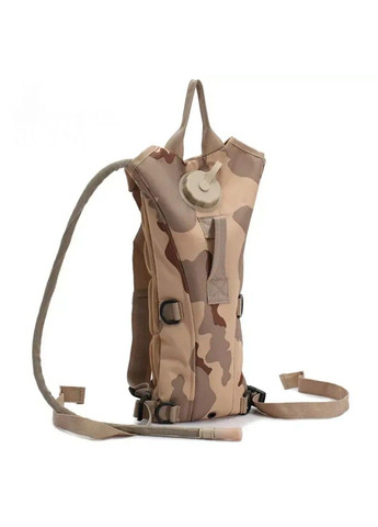 Тактическая питьевая система гидратор KMS (гидропак + рюкзак) Песочный камуфляж No Brand (332635876)