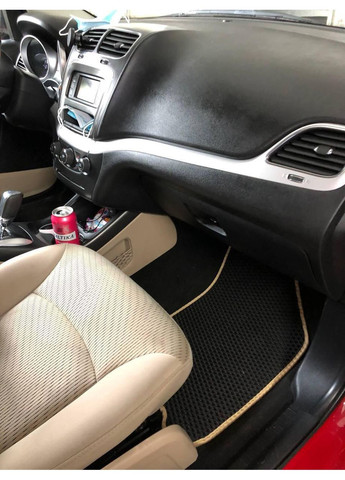 Автоковрики EVA в салон 2008-2020, Коврики ЭВА для додж жернова, комплект модельных ковриков Dodge Journey (360801151)
