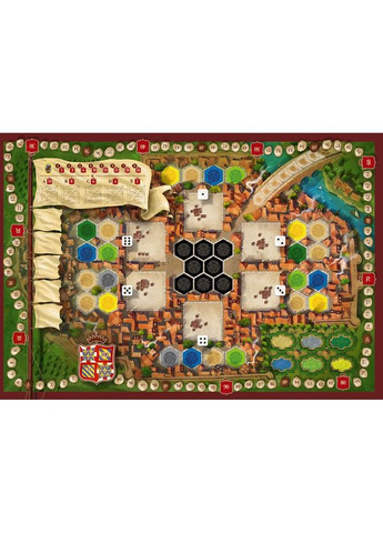 Настольная игра Замки Бургундии (Castles of Burgundy) Lelekan (371877711)