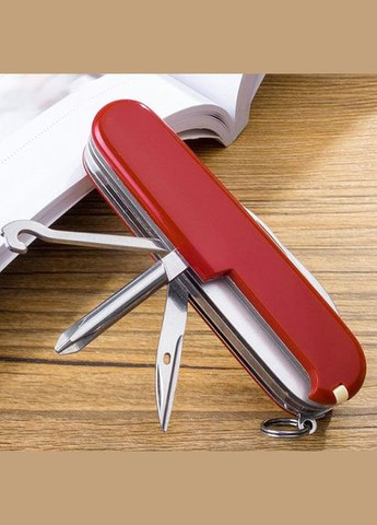 Комплект Ніж Deluxe Tinker Red 1.4723 + Чохол з ліхтариком Police Victorinox (317303614)