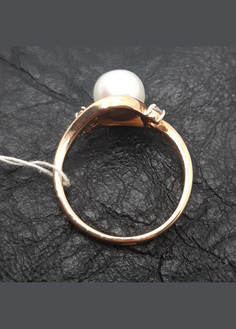 Кольцо золото 585° 3,85г. белая жемчужина (к629) Арніка К629 (305583241)