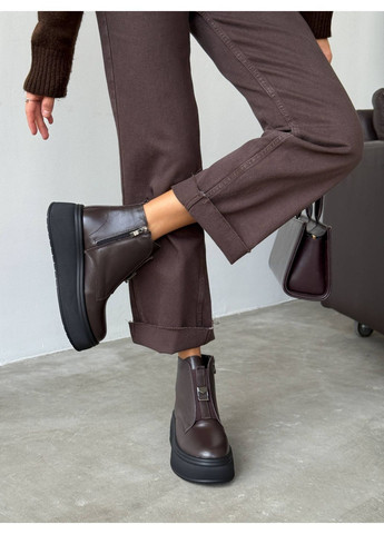 Зимние зимние кожаные ботинки Helen