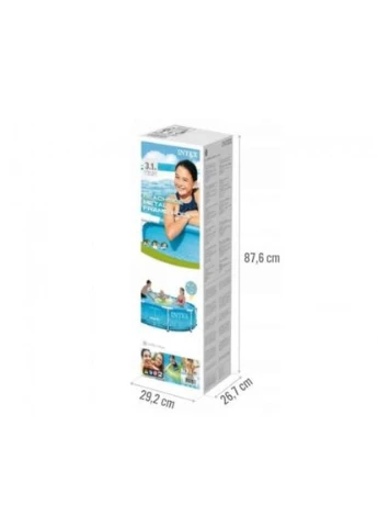 Каркасний сімейний круглий басейн 6+років Intex 28206 305*76см 4485л Gemac (386650377)
