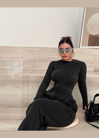 Стильний базовий костюм з джоггерами та топом Adelante (316448713)