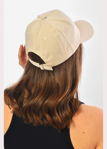 Кепка жіноча бежевого кольору Let's Shop (329405042)