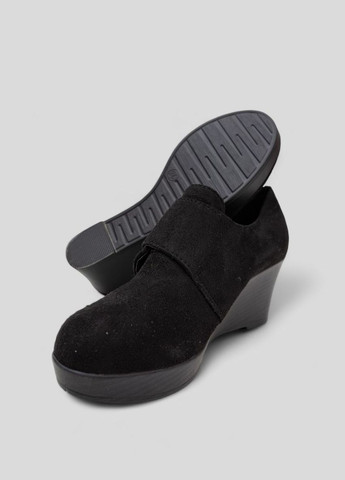 Naerkang Туфлі жіночі замша,, чорний з, китай — демісезон (315134438)