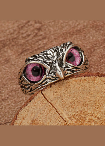 Кольцо в виде Сокола или Совы с яркими оранжевыми глазами размер регулируемый Fashion Jewelry (295440348)