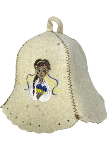 Шапка для бани и сауны из шерсти Украинка No Brand (371276293)