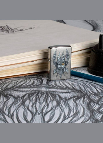 Зажигалка Viking Warrior Design 29871 Zippo (316626046)