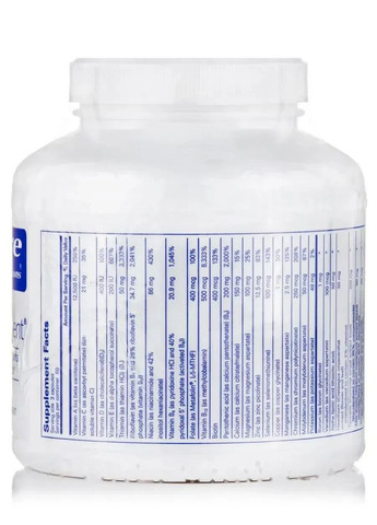 Мультивитаминно-минеральный комплекс для тренировок (UltraNutrient) 180 капсул Pure Encapsulations (361115964)