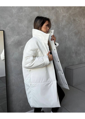 Белая зимняя зимняя куртка More_bboutique Куртка