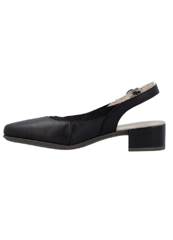 Черные босоножки Rieker