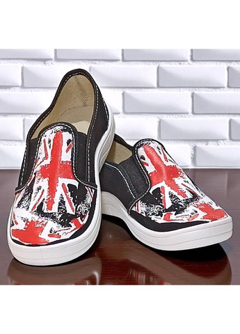 Черные ортопедические текстильные слипоны, закрытые тапочки на липучках для девочки,сменка в садик валди Waldi