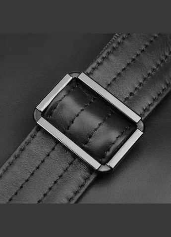 Кожаная сумка кросс боди мужская мессенджер через плечо черная 20435 Vintage (329196810)