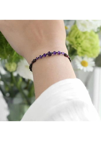 Браслет талисман для знака зодиака Скорпион из натуральных камней на затяжке d-6х4-3-2мм+- No Brand Браслет (360564186)