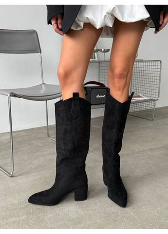 Осенние стильные женские сапоги No Brand