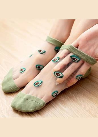 Прозрачные набор носков прозрачных 7 пар, с антибактериальной защитой от запаха (335053368)